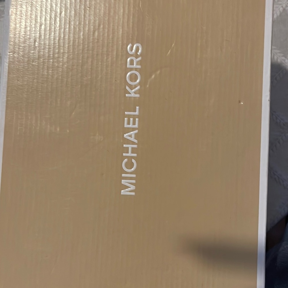 Michael kors black jelly sandal